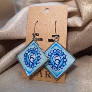 Hand painted earrings